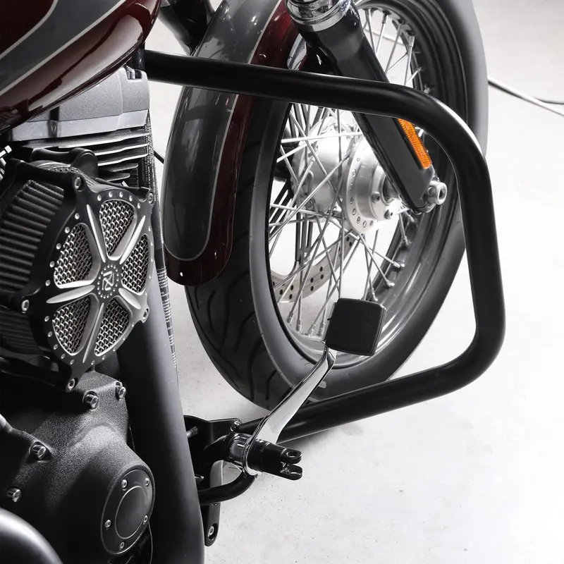 Tcmt 1 1/4" Engine Guard Highway Crash Bar Fit For Harley Dyna '06-'17 2