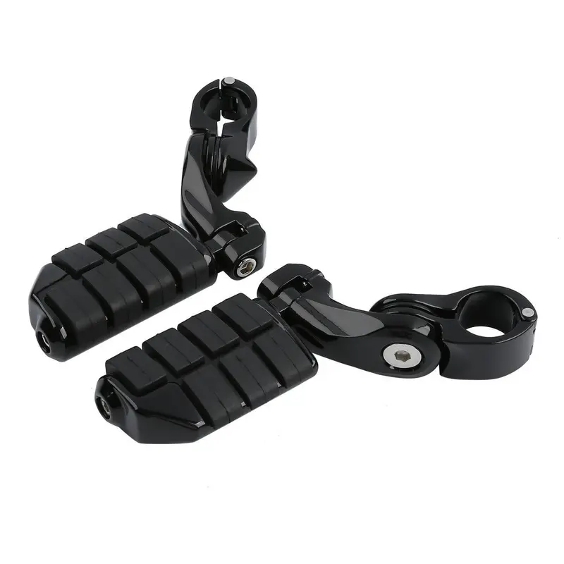 Tcmt 1 1/4 " Highway Foot Pegs Pedals Fit For Harley Touring 1