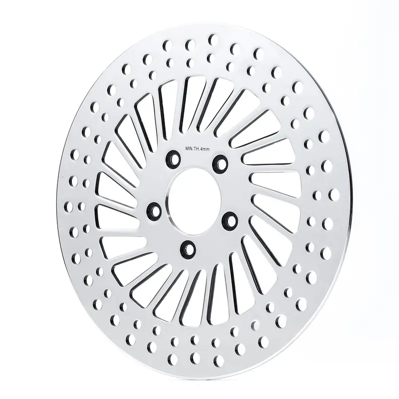 Tcmt 11.5" Front Left Brake Rotor Fit For Harley Touring Dyna Softail Sportster 1