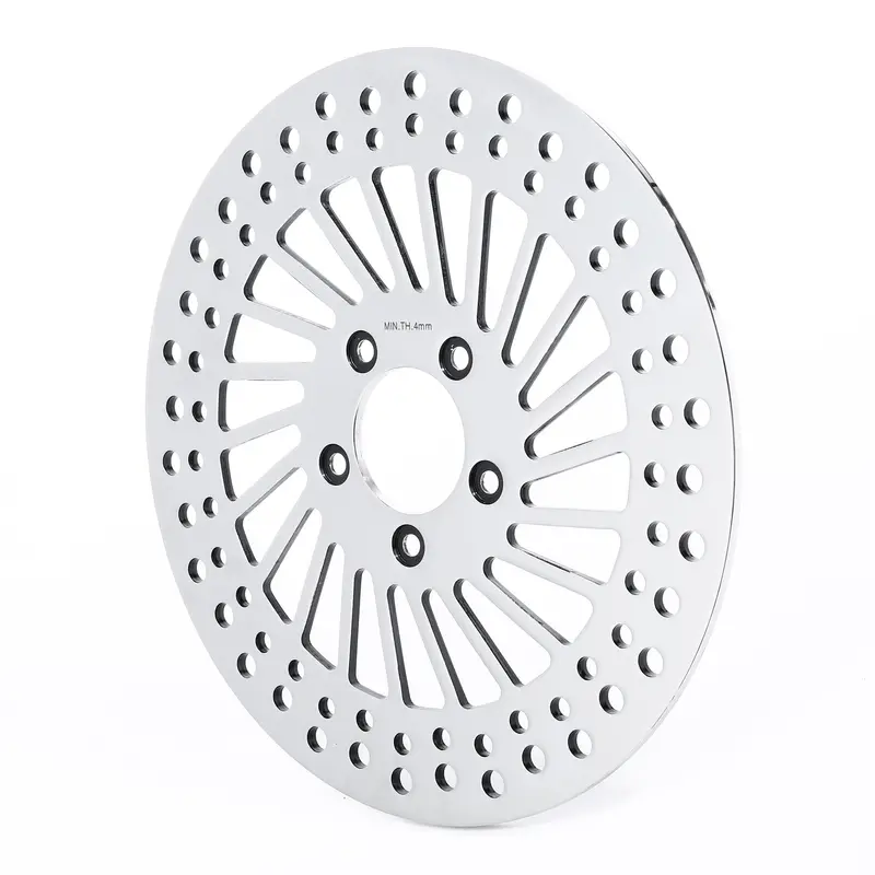 Tcmt 11.8" Front Right Brake Rotor Fit For Harley Touring '08-'24 Dyna '06-'17 2