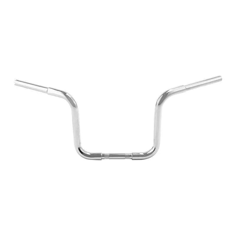 Tcmt 12"-18'' Rise 1-1/4" Curve Ape Handlebar Chrome Fit For Harley Sportster Softail Flst Fxst 1