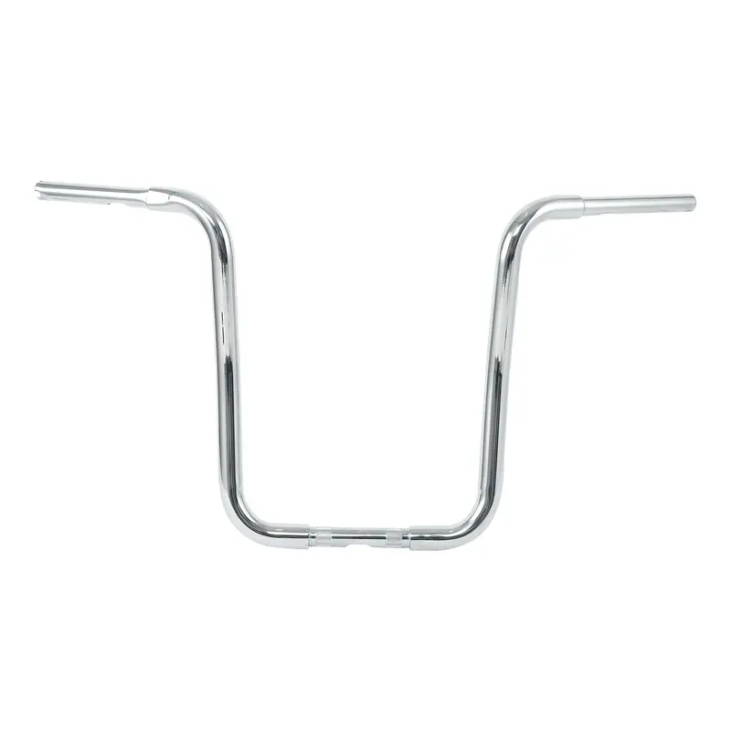 Tcmt 12"-18'' Rise 1-1/4" Curve Ape Handlebar Chrome Fit For Harley Sportster Softail Flst Fxst 4