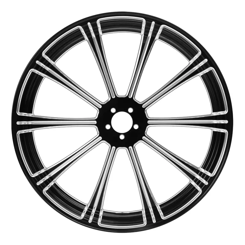 Tcmt 18" 21" 23" 26" 30" 32" Front Wheel Rim Hub Dual Disc Fit For Harley Touring '97-'08 2