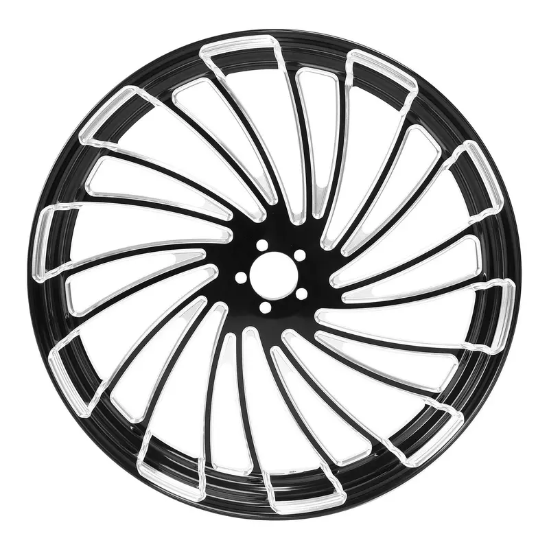 Tcmt 18" 21" 23" 26" 30" 32" Front Wheel Rim Hub Dual Disc Fit For Harley Touring '97-'08 2