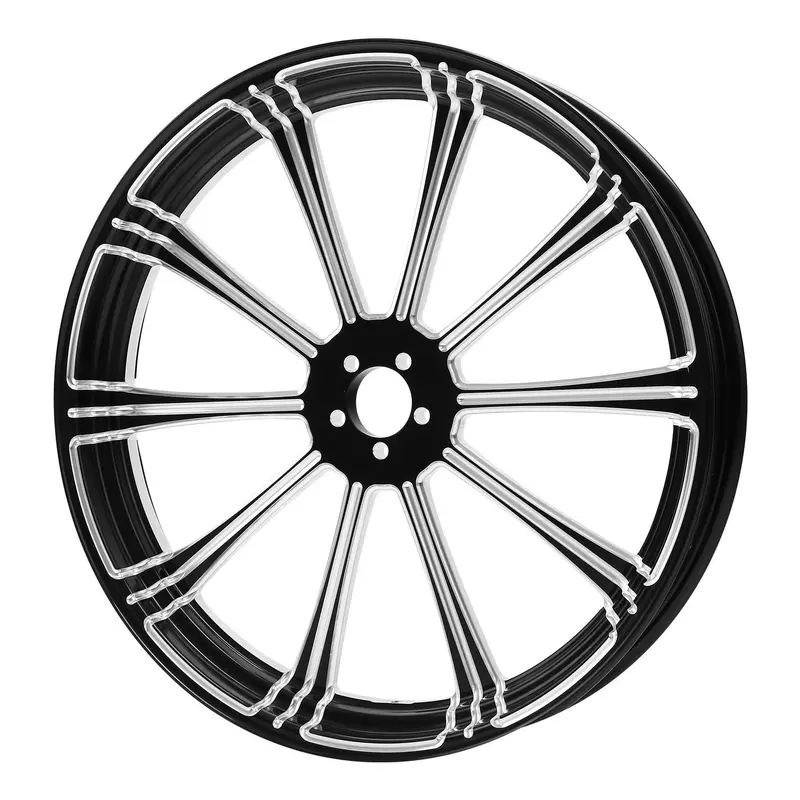 Tcmt 18" 21" 23" 26" 30" 32" Front Wheel Rim Hub Dual Disc Fit For Harley Touring '97-'08 3