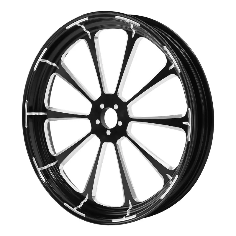 Tcmt 18" 21" 23" 26" 30" 32" Front Wheel Rim Hub Dual Disc Fit For Harley Touring '97-'08 3