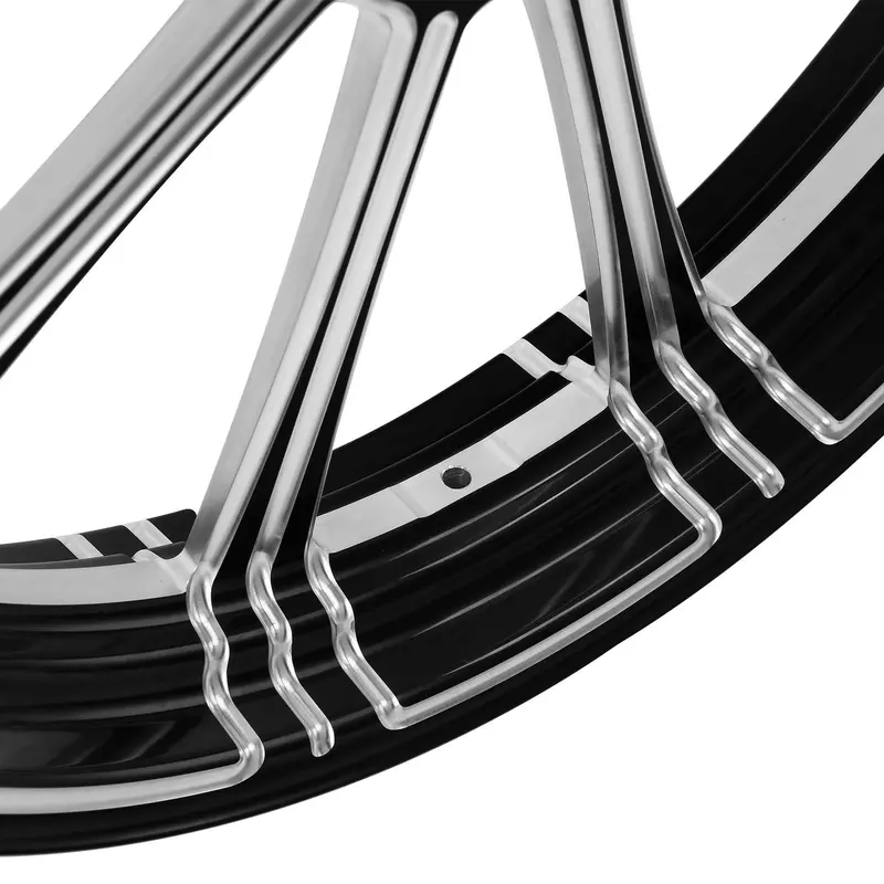 Tcmt 18" 21" 23" 26" 30" 32" Front Wheel Rim Hub Dual Disc Fit For Harley Touring '97-'08 5