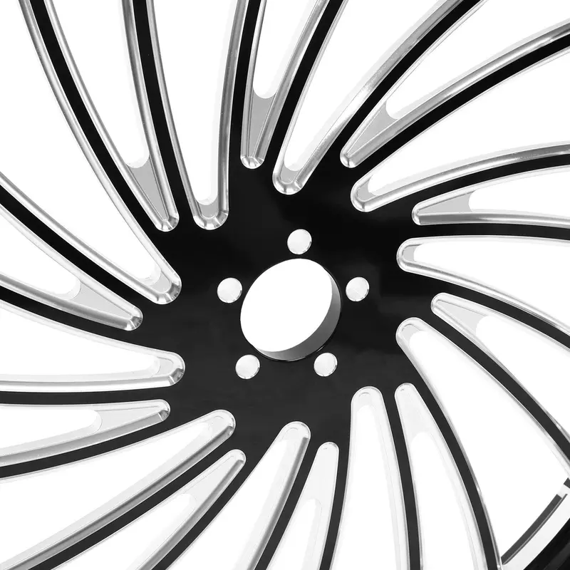 Tcmt 18" 21" 23" 26" 30" 32" Front Wheel Rim Hub Dual Disc Fit For Harley Touring '97-'08 5