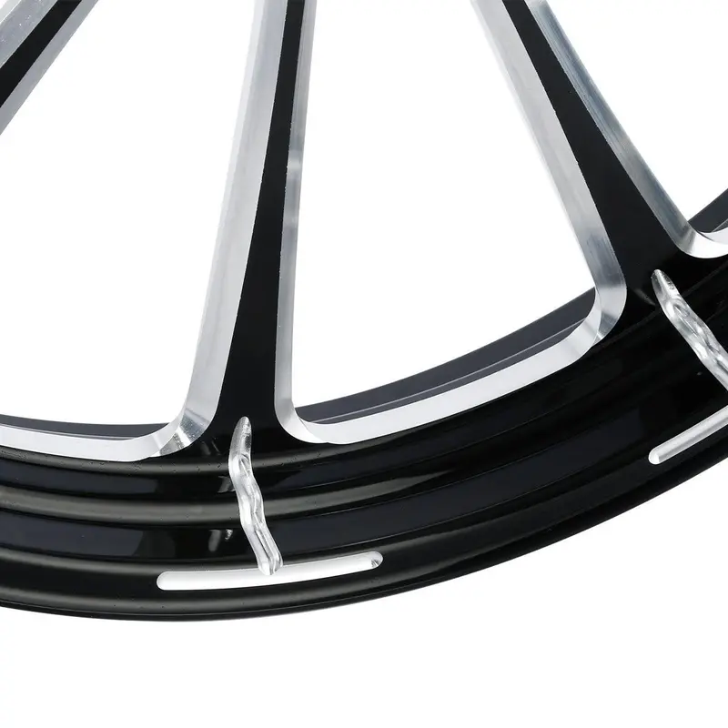 Tcmt 18" 21" 23" 26" 30" 32" Front Wheel Rim Hub Dual Disc Fit For Harley Touring '97-'08 6