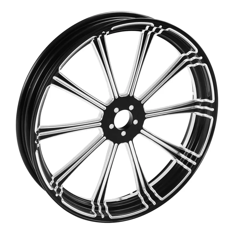 Tcmt 18" 21" 23" 26" 30" 32" Front Wheel Rim Hub Single Disc Fit For Harley Touring '97-'20 1
