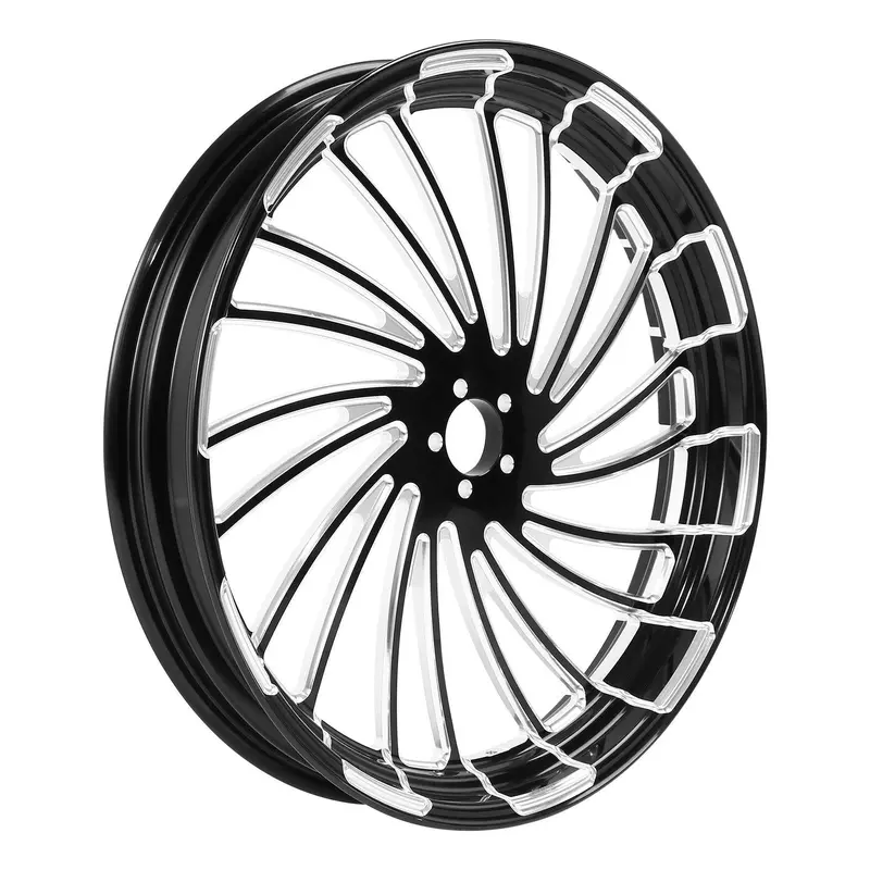 Tcmt 18" 21" 23" 26" 30" 32" Front Wheel Rim Hub Single Disc Fit For Harley Touring '97-'20 1