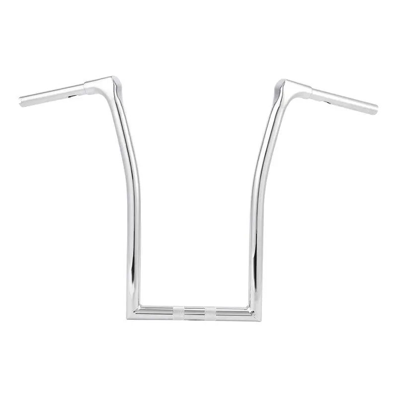 Tcmt 19" Rise Z-Bar 1.25" Handlebar Fit For Harley Fat Bob Fat Boy Road King 1