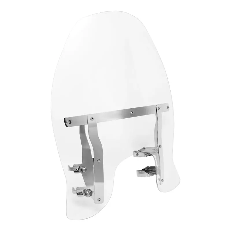 Tcmt 19" Windshield & Clamps Fit For Harley Softail Standard '20-'24 Low Rider S '16-'17 1