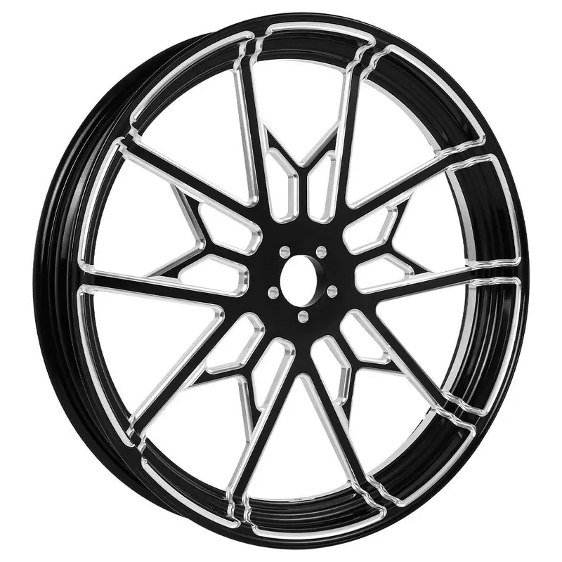 Tcmt 21" 23" 26" 30" Front Wheel Rim Hub Dual Disc Fit For Harley Touring '97-'08 1
