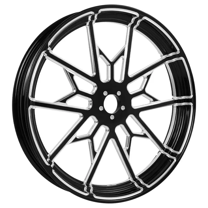 Tcmt 21" 23" 26" 30" Front Wheel Rim Hub Single Disc Fit For Harley Touring '97-'20 1