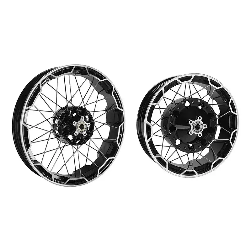 Tcmt 21" Front & 18" Rear Spoke Wheel Rim Fit For Harley Touring With Abs '21-'25 1