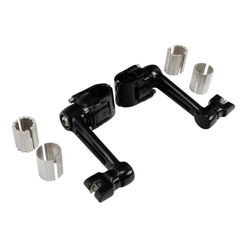Tcmt 25/32/35Mm Adjustable Footpegs Peg Mount Fit For Honda Goldwing Gl1800 1