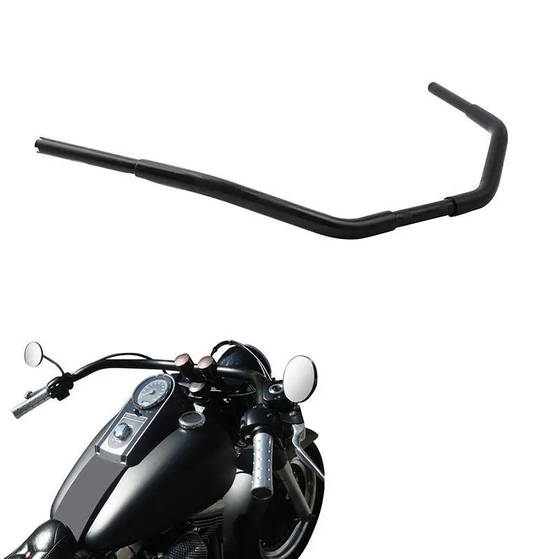 Tcmt 3.5" Rise Fat Handlebar Fit For Harley Road King Sportster Xl Dyna 2