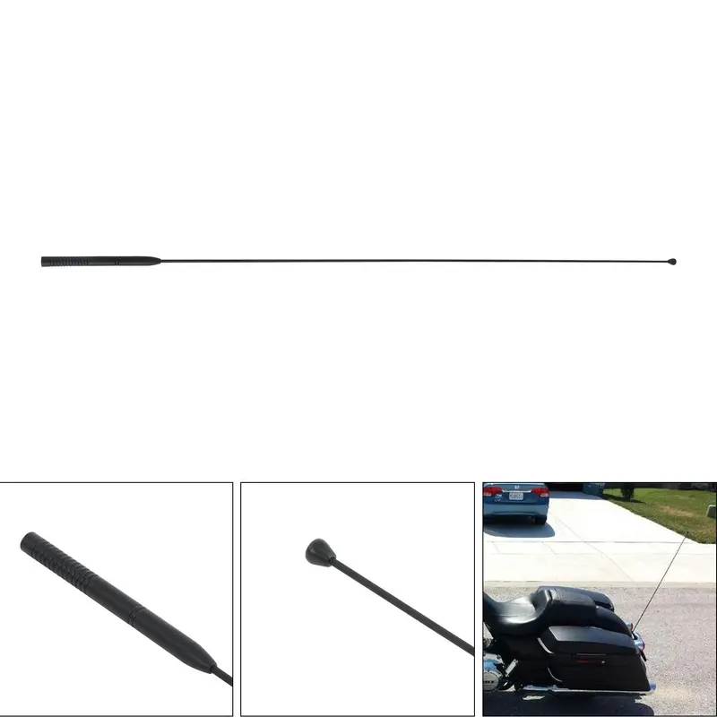 Tcmt 33" Am/Fm Antenna Fit For Harley Touring Trike '98-'23 2