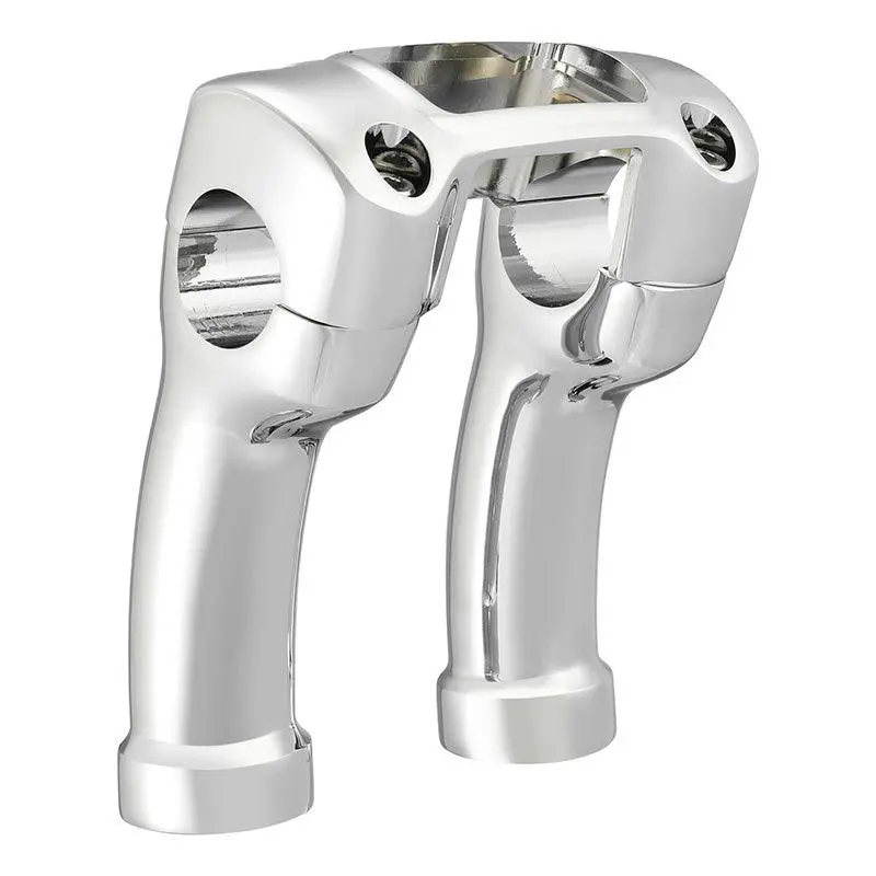 Tcmt 4" Handlebar Riser 1 1/4" Top Clamp Fit For Harley Softail '18-'23 1