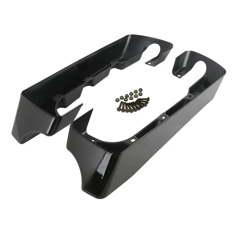 Tcmt 4" Hard Saddlebag Extensions Fit For Harley Touring '14-'23.5 1
