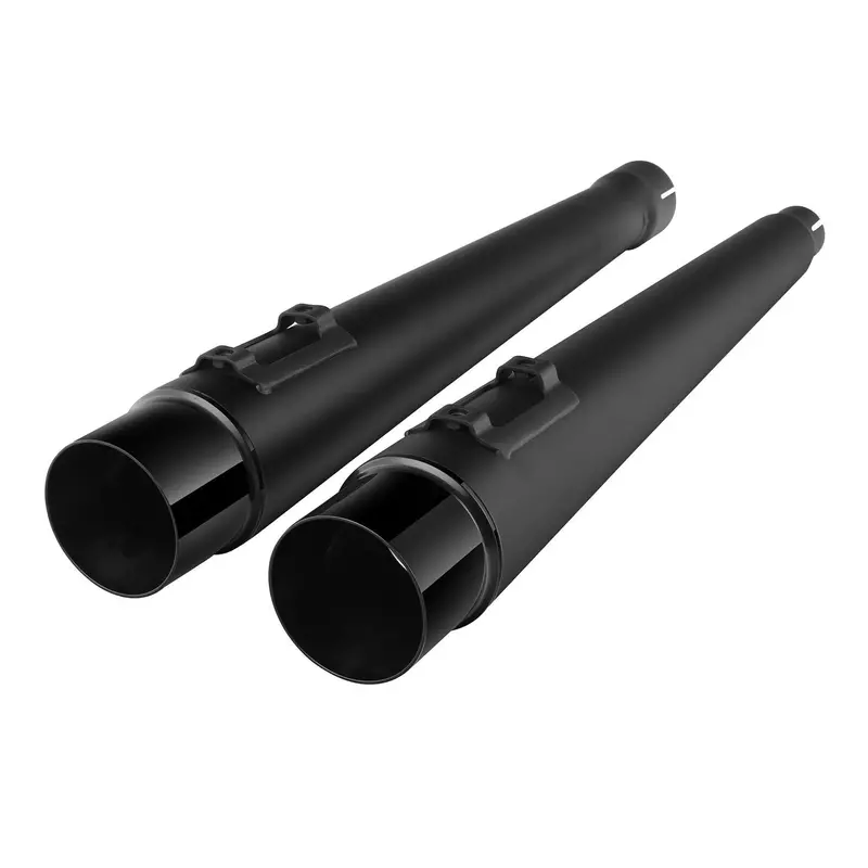 Tcmt 4" Megaphone Slip-On Mufflers Exhaust Fit For Harley Touring '17-'24 1
