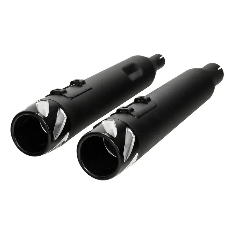 Tcmt 4" Slip On Straight Mufflers Exhaust Pipe Fit For Harley Touring '17-'24 1