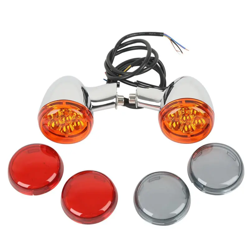 Tcmt 4 Wire Indicator Turn Signal Fit For Harley Sportster Xl1200 '92-'23 2