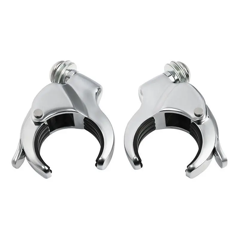 Tcmt 49Mm Detachable Windshield Clamps Fit For Harley Fat Street Bob '18-'24 1