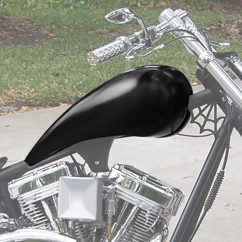 Tcmt 5" Stretched 4.5 Gal.Gallons Fuel Gas Tank Fit For Harley Touring Glide Choppers 2