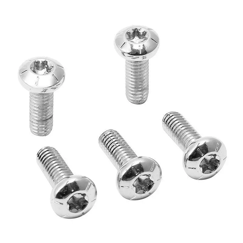 Tcmt 5X Front Disk Brake Rotor Bolts Fit For Harley Street Glide Softail Sportster Xl 2