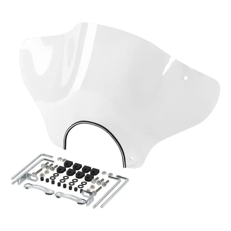 Tcmt 7/8" Windshield Fit For Honda Yamaha Kawasaki V-Star Cruiser 1