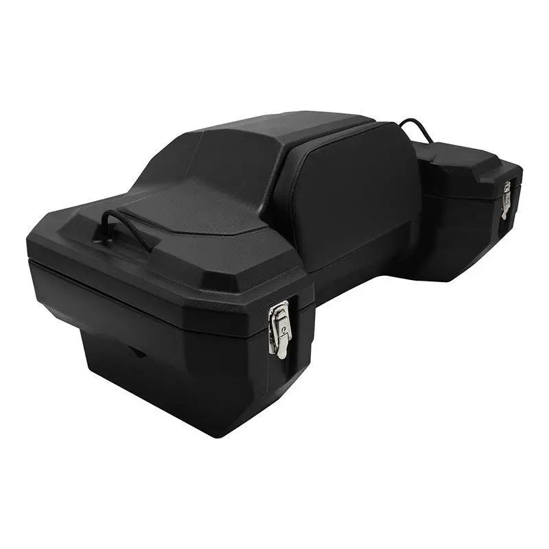 Tcmt 82L Atv Rear Passenger Seat Cargo Storage Helmet Trunk Box Luggage Lounger 1