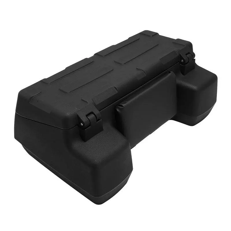 Tcmt 96L Atv Utv Rear Passenger Pad Cargo Storage Helmet Trunk Box Luggage Lounger 1