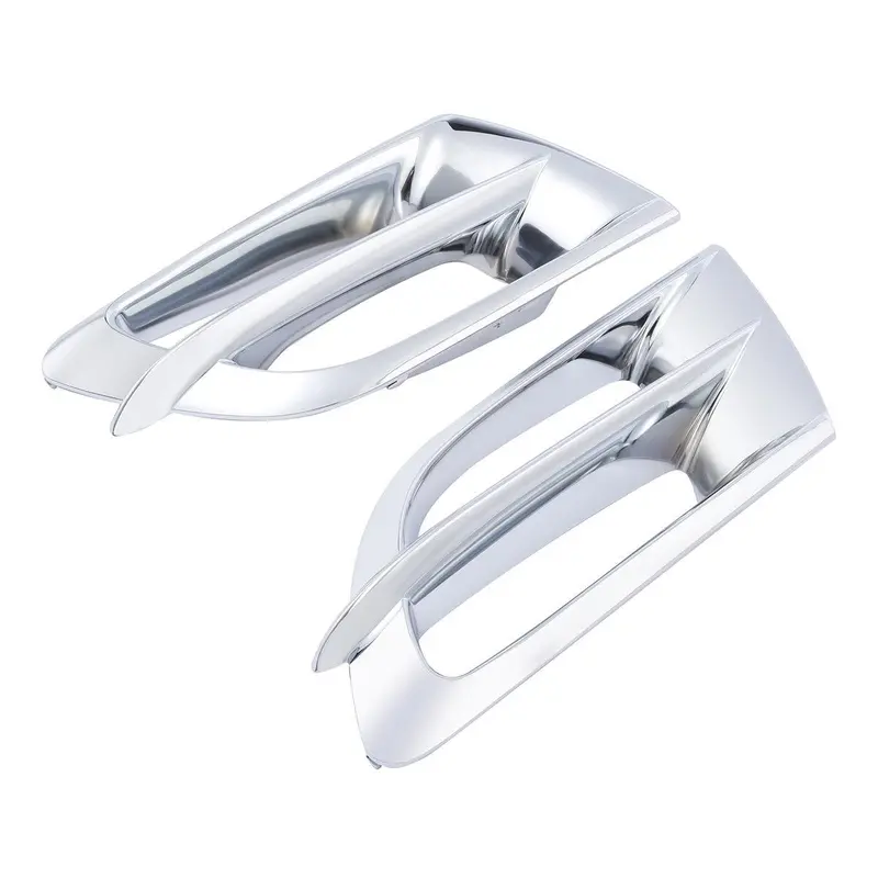 Tcmt Abs Chrome Side Fairing Accent Grilles Fit For Honda Gl1800 '01-'11 1