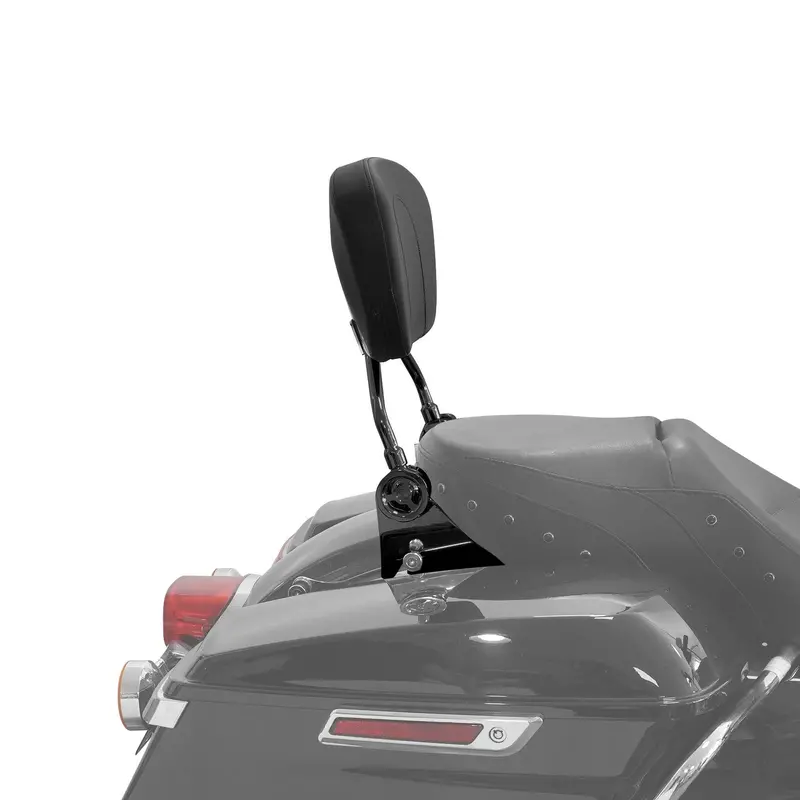 Tcmt Adjustable Detachable Backrest Sissy Bar For Harley Touring '09-'25 2