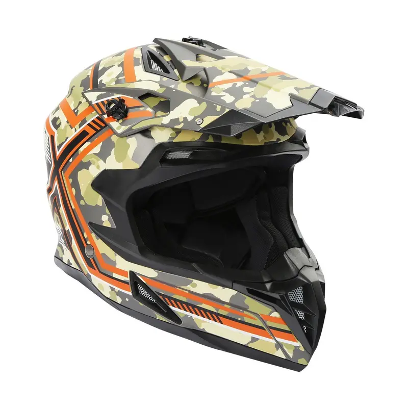 Tcmt Adult Full Face Dot Motocross Off-Road Helmet 3
