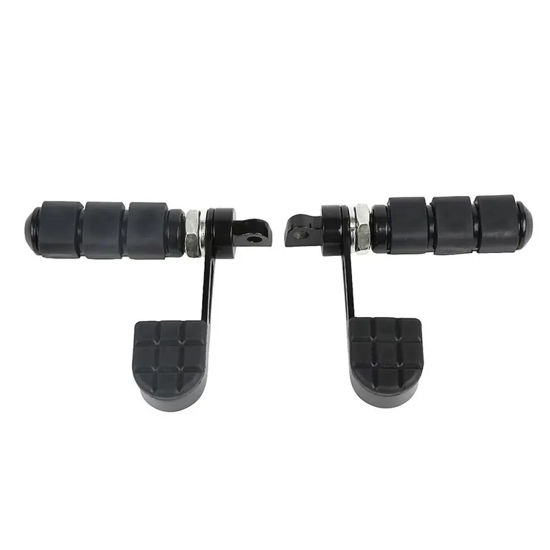 Tcmt Anti Vibration Chrome Stirrup Heel Foot Rest Pegs Fit For Harley Softail 2