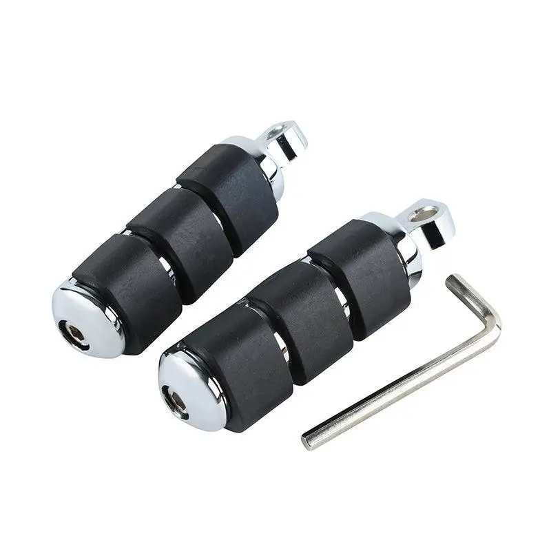 Tcmt Anti Vibration Rubber Footpeg Footrest For Harley Softail Dyna 1