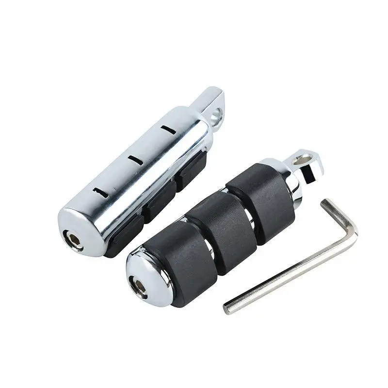 Tcmt Anti Vibration Rubber Footpeg Footrest For Harley Softail Dyna 2