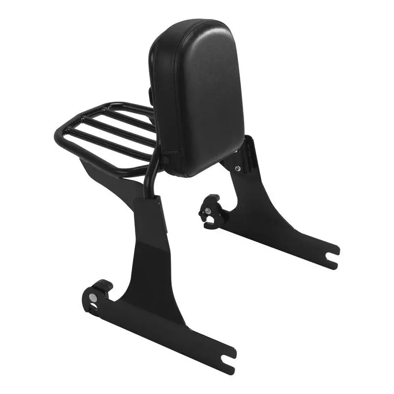 Tcmt Backrest Sissy Bar Luggage Rack Fit For Harley Softail Breakout '13-'17 1