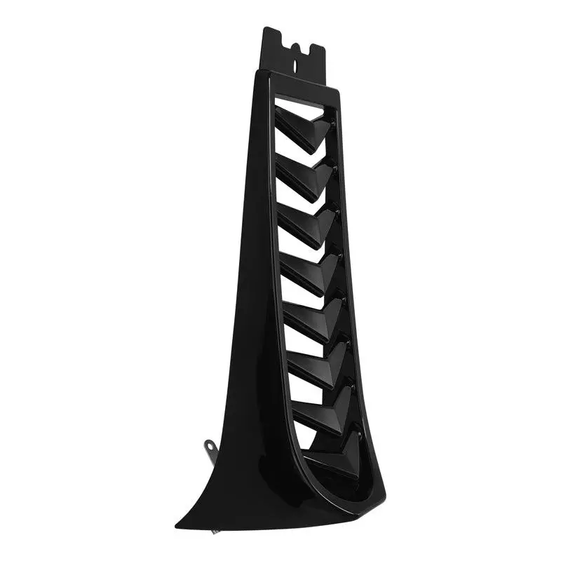 Tcmt Black Chin Fairing Spoiler Lower Radiator Cover For Harley Softail '18-'24 1