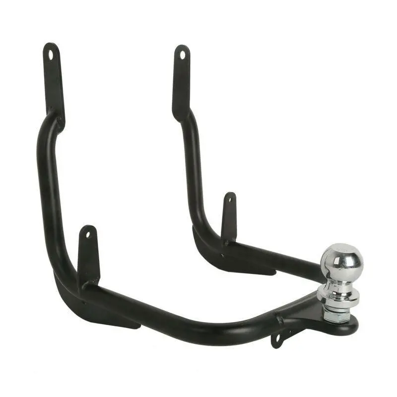 Tcmt Black/Chrome Trailer Hitch Tow Fit For Harley Touring '09-'23 1