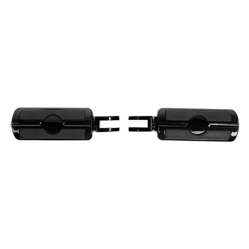 Tcmt Black Front Driver Footpegs Footrest Fit For Harley Softail '18-'23 1