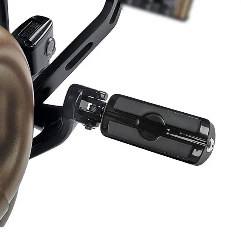 Tcmt Black Front Driver Footpegs Footrest Fit For Harley Softail '18-'23 2