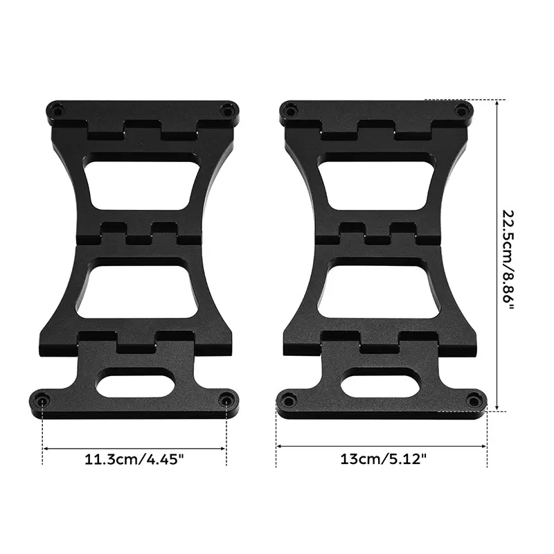 Tcmt Black/Gold Saddlebag Hinge Kit Fit For Harley Touring '14-'23.5 2