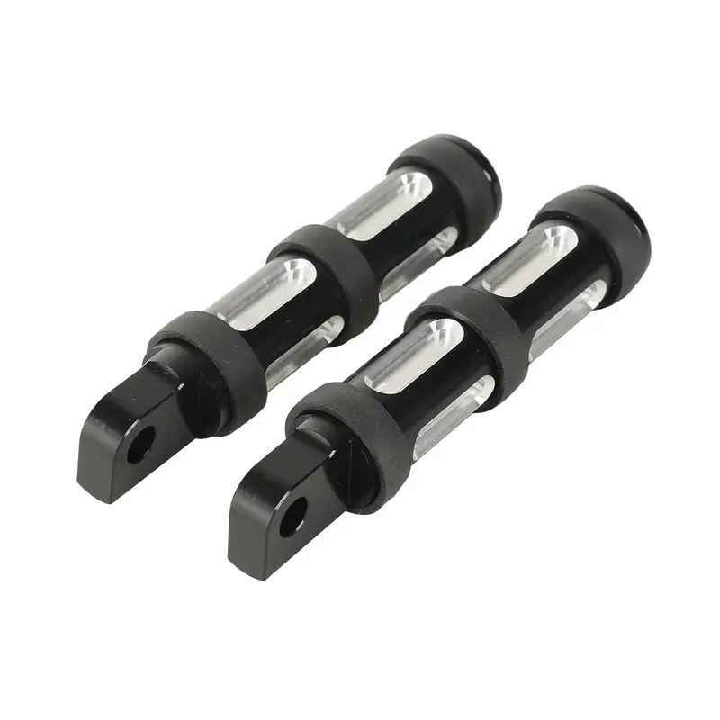 Tcmt Black Motorcycle Footpeg Footpegs Rests Fit For Harley 1