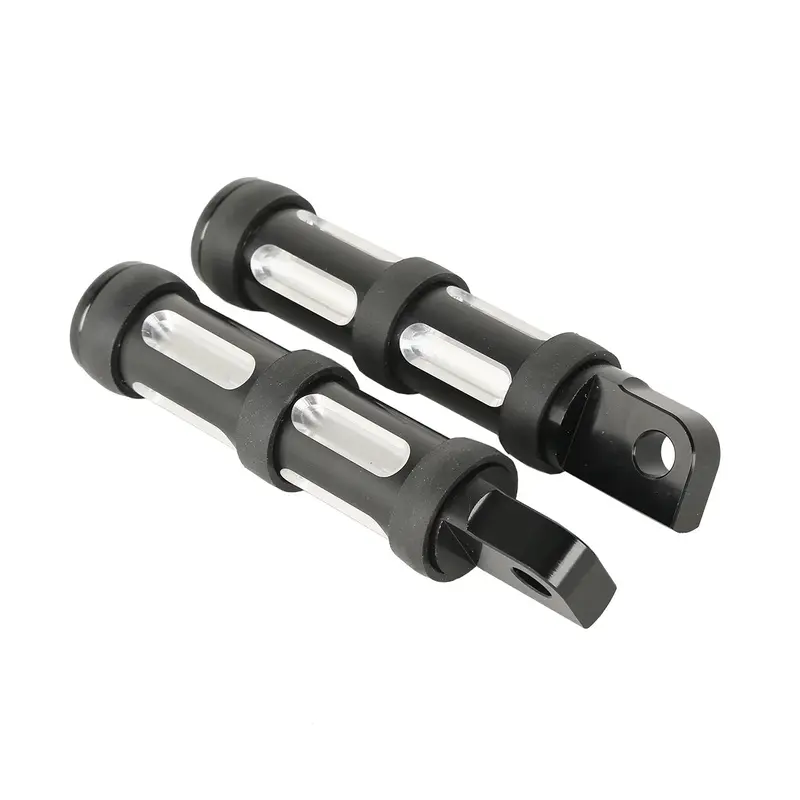 Tcmt Black Motorcycle Footpeg Footpegs Rests Fit For Harley 2