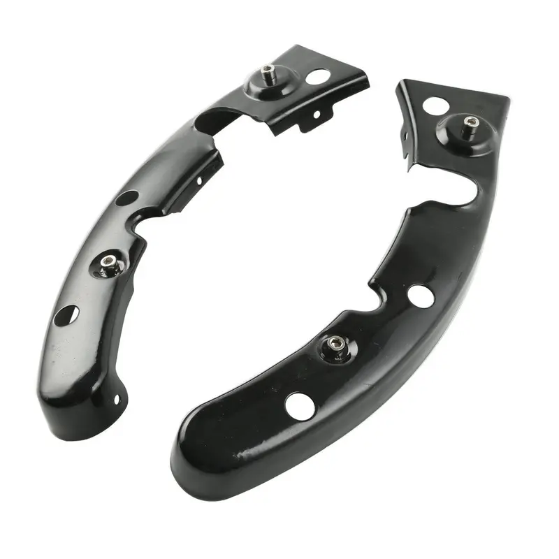 Tcmt Black Rear Fender Strut Covers Fit For Harley Touring '09-'13 1