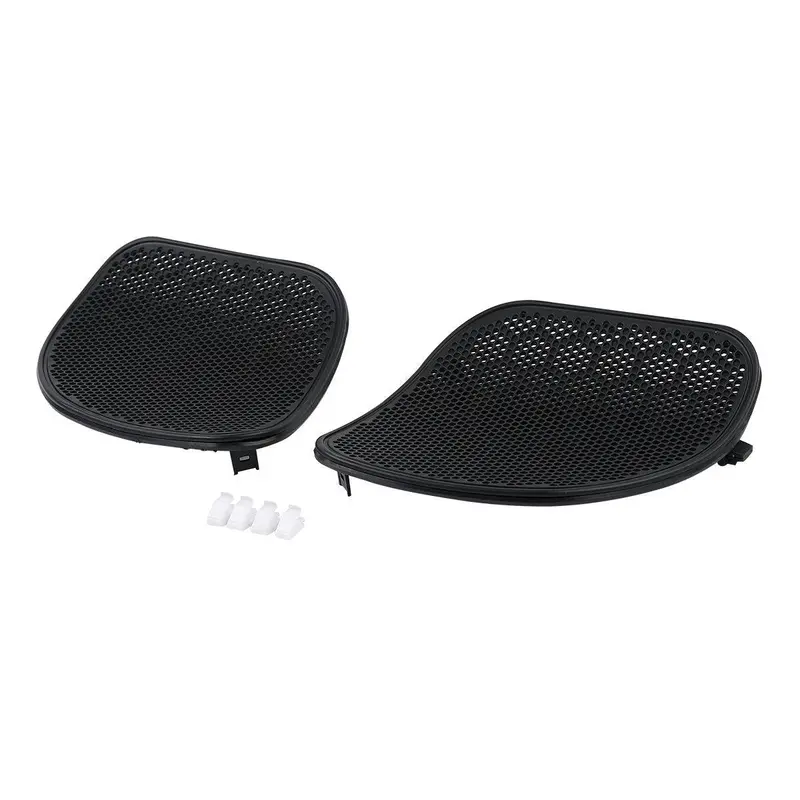 Tcmt Black Trim Mesh Fairing Speaker Grilles Covers Fit For Harley Road Glide '15-'23.5 1